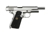 WE M1911 MEU helmetal V3 GBB - Sølv