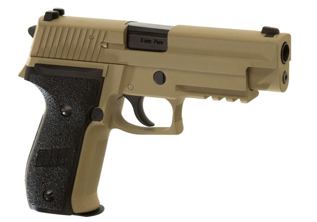 WE P226 Mk25 Navy Seals helmetal Desert GBB