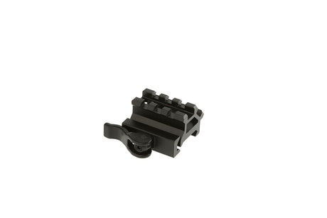 Leapers QD Angle Montage Dobbelt Skinne 3-Slot - Sort