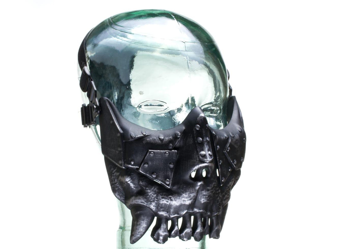 Invader Gear Desert Corps Half Face Maske Metallic