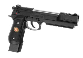 WE M92 Biohazard Extended helmetal GBB - Sort