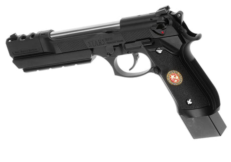 WE M92 Biohazard Extended helmetal GBB - Sort