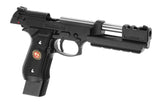 WE M92 Biohazard Extended helmetal GBB - Sort