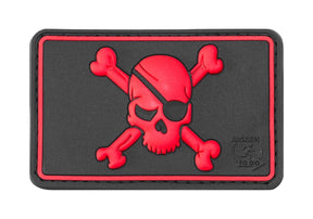 JTG Pirate Skull gummipatch