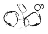 Emerson SWAT Taktisk Throat Mic Set til Motorola Talkabout