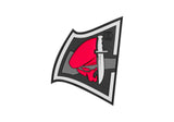 JTG Rebel Skull gummipatch