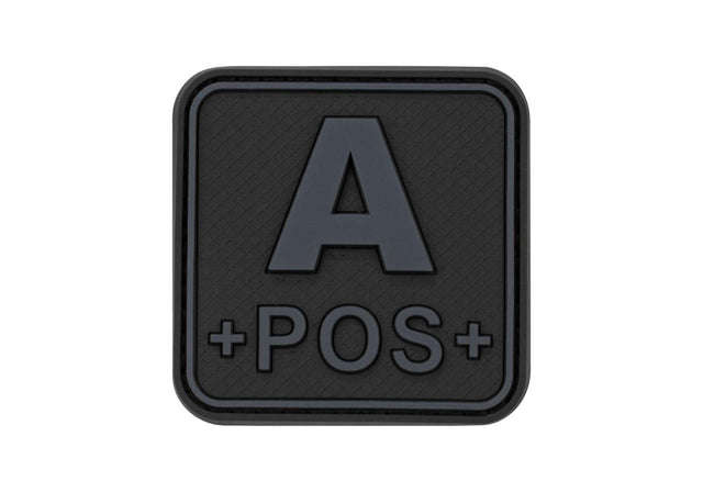 JTG Bloodtype Square gummipatch A Pos