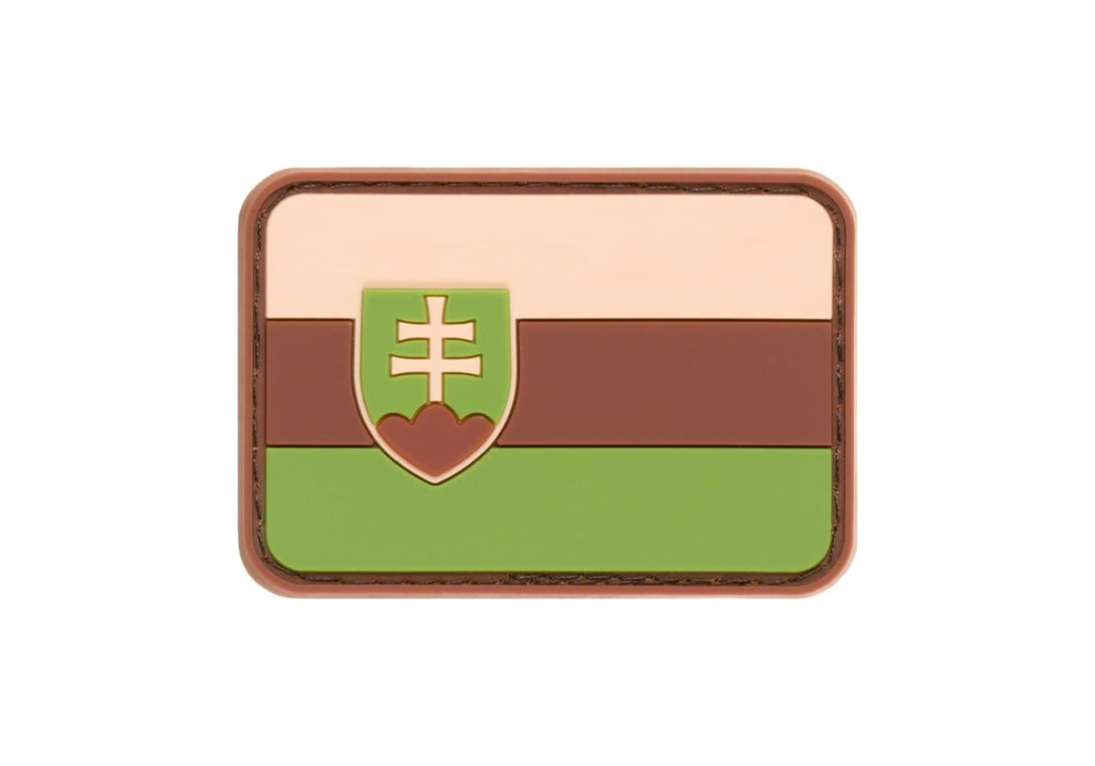 JTG Slovakia Flag gummipatch - Grøn