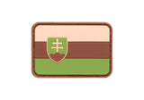 JTG Slovakia Flag gummipatch - Grøn
