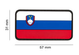 JTG Slovenia Flag gummipatch - Multicolor