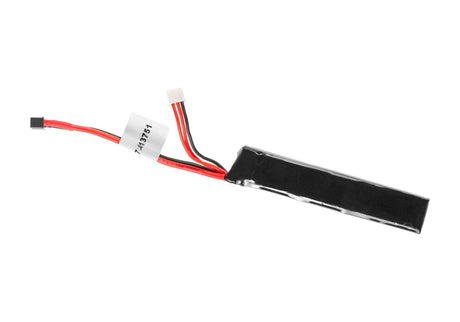 Pirate Arms LiPo 7.4V 1100mAh 20C Kolbe Tube Type Mini T-Plug
