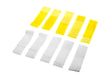 Invader Gear Team Patch Set Yellow / Hvid 10 pcs