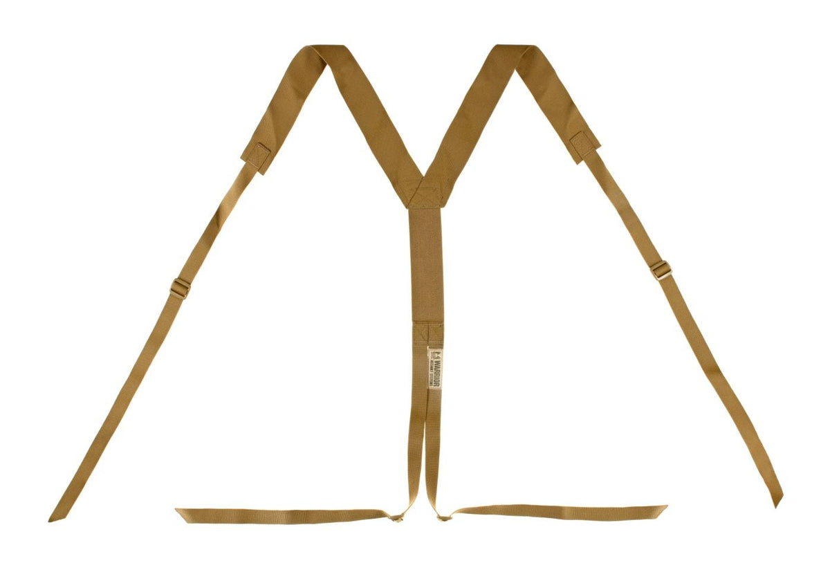 Warrior Slimline Harness - Coyote