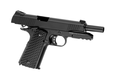 KWC M1911 Tactical CO2 Blowback Pistol - Sort, Full Metal