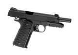 KWC M1911 Tactical CO2 Blowback Pistol - Sort, Full Metal