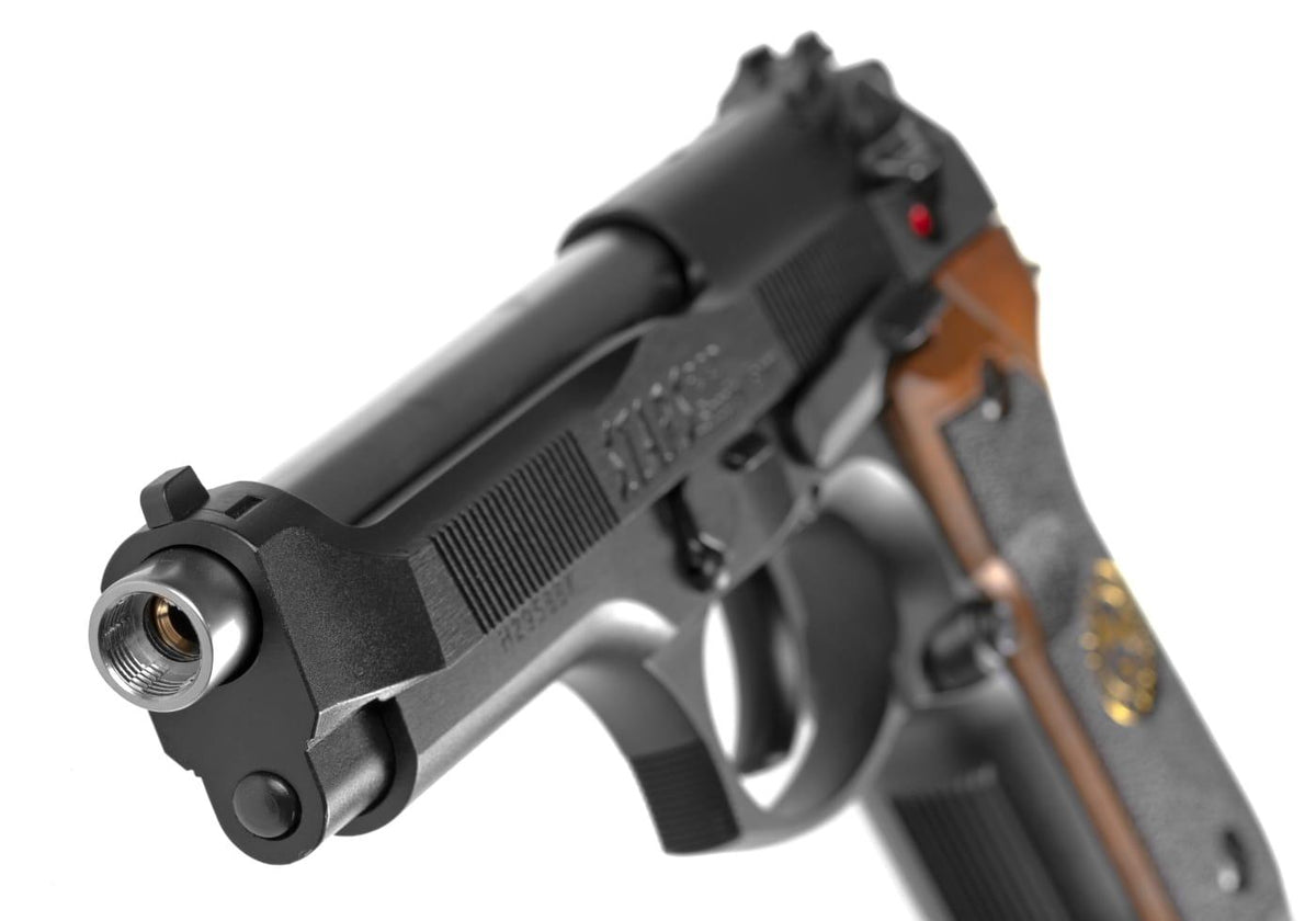 WE M92 Samurai Edge Biohazard Full Metal Co2 - Black