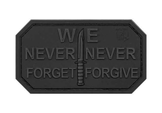 JTG Never Forget gummipatch - Blackops