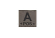 Clawgear A Pos Bloodgroup Patch - RAL7013