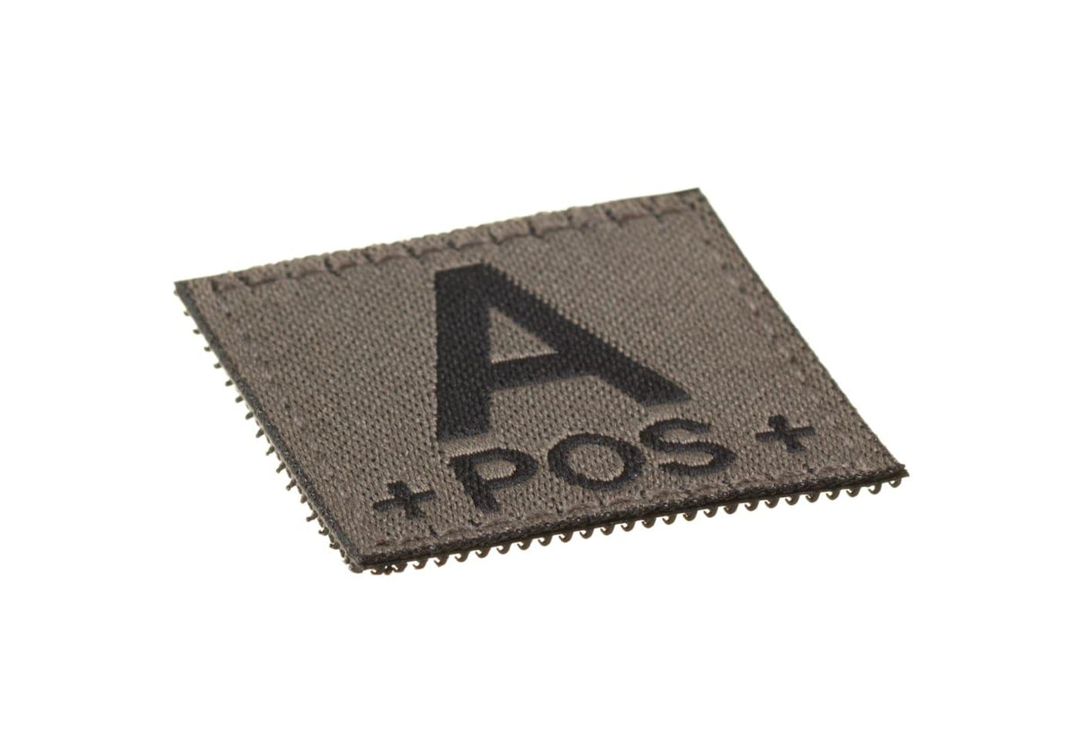 Clawgear A Pos Bloodgroup Patch - RAL7013