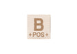 Clawgear B Pos Bloodgroup Patch