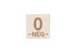 Clawgear 0 Neg Bloodgroup Patch