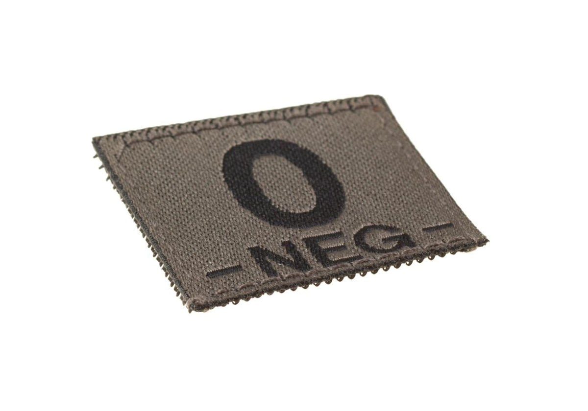 Clawgear 0 Neg Bloodgroup Patch