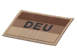 Clawgear Germany flagpatch - Desert