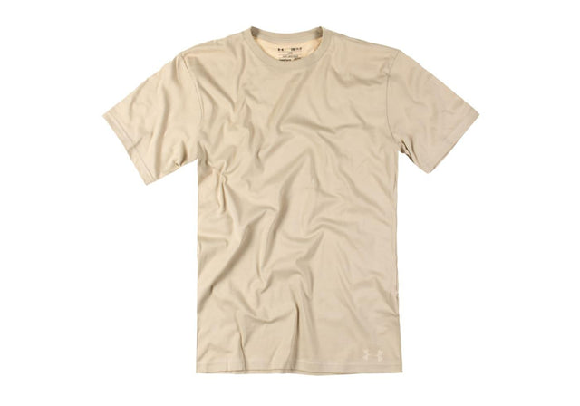 Under Armour UA Taktisk HeatGear Charged Cotton Tee - Beige