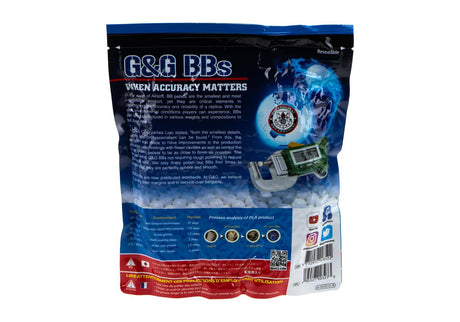 G&G 0.23g Bio Precision BB'er 4350rds - Hvid