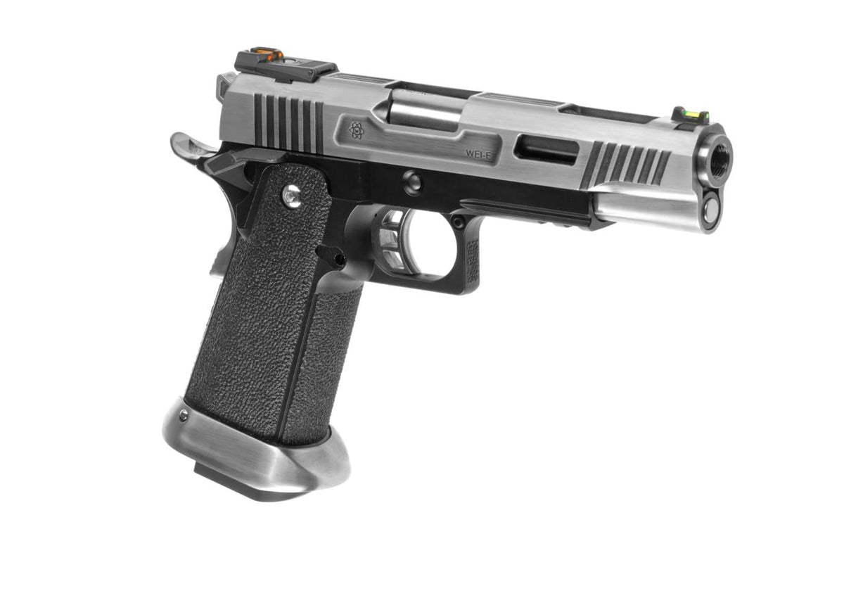 WE Hi-Capa 5.1 Force Full Metal GBB - Silver