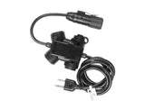Z-Tactical zSLX Clarus PTT ICOM Stik - Sort