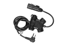 Z-Tactical zSLX Clarus PTT Motorola 2-Pin Stik - Sort