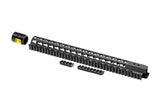 Leapers AR-15 15.3 Tommer Super Slim Free Float Forskæfte Keymod - Sort