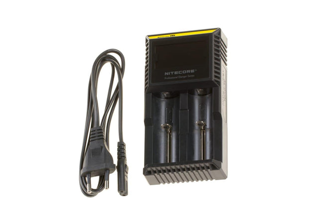 Nitecore Digicharger D2 - Sort