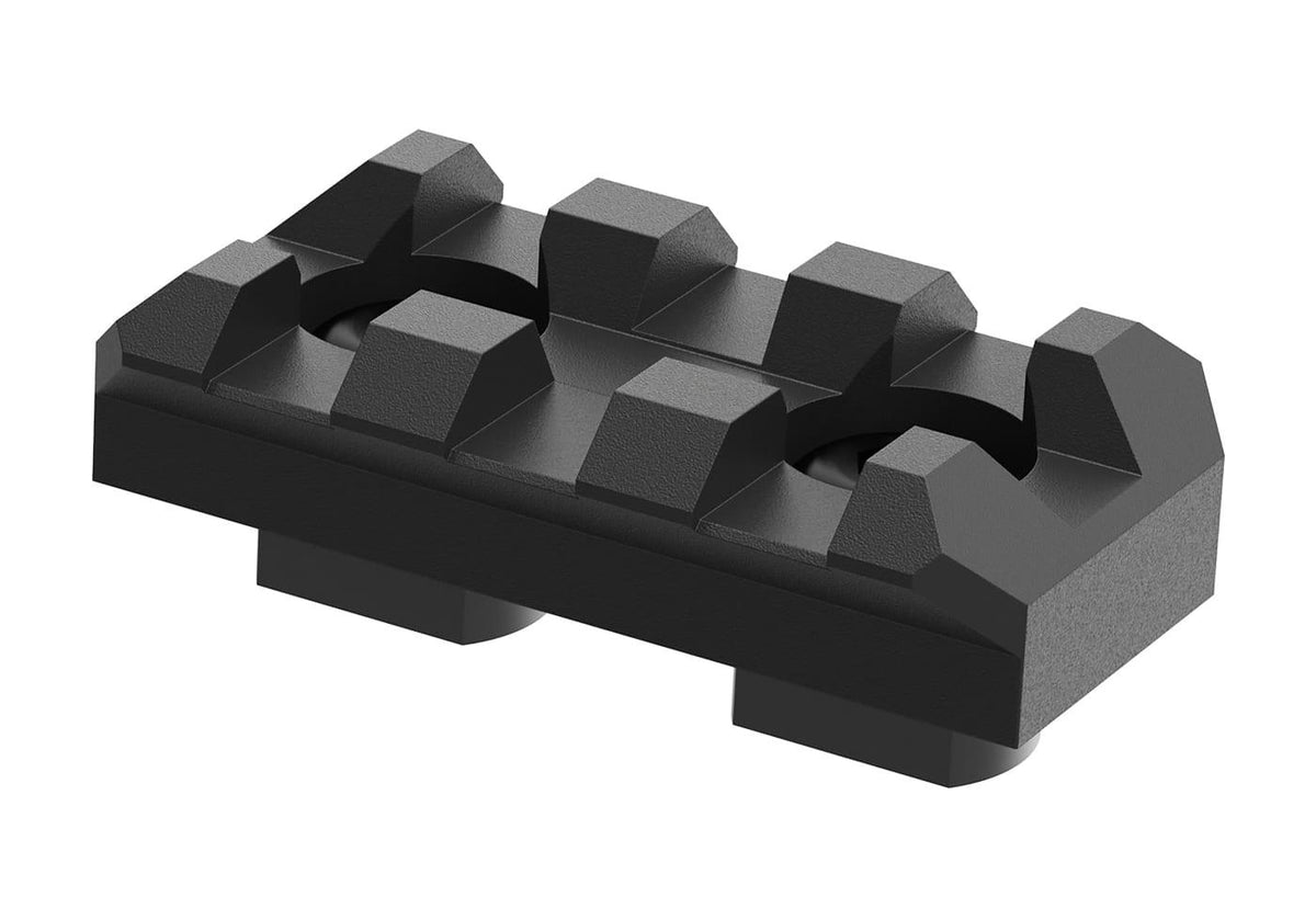 Clawgear M-LOK 3 Slot Skinne - Sort