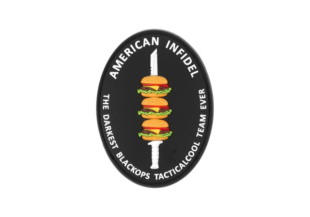 JTG American Infidel gummipatch - Multicolor