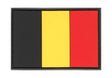 JTG Belgium Flag gummipatch - Multicolor