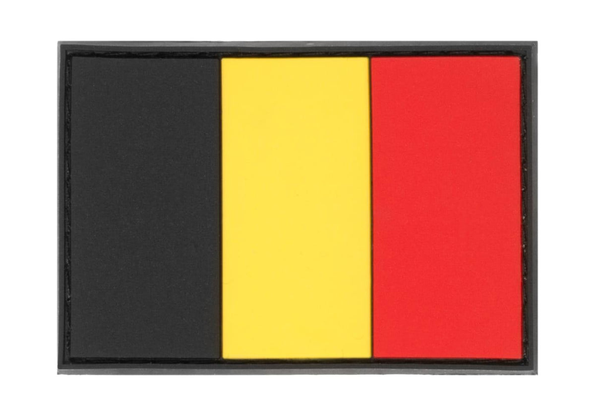 JTG Belgium Flag gummipatch - Multicolor
