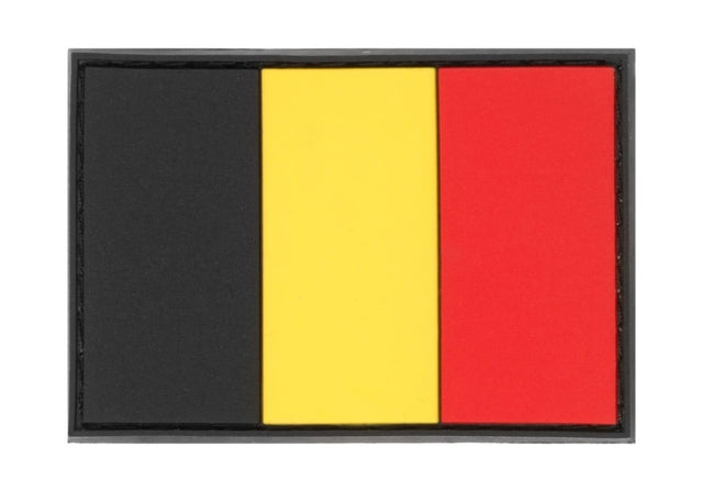 JTG Belgium Flag gummipatch - Multicolor