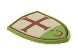JTG Crusader Shield gummipatch