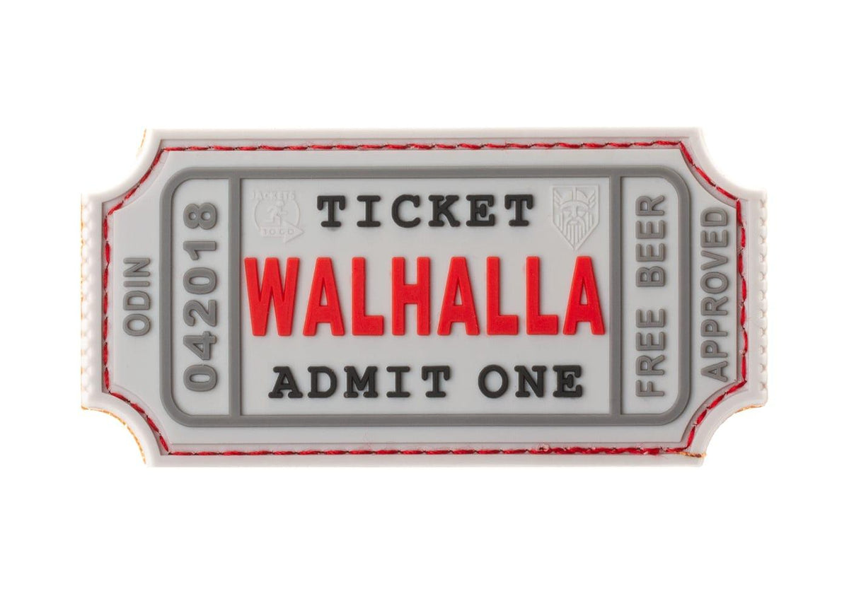 JTG Stor Walhalla Ticket gummipatch