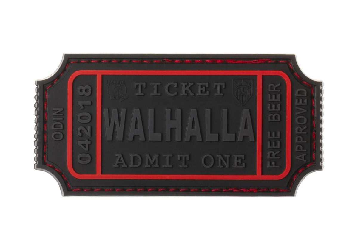 JTG Stor Walhalla Ticket gummipatch