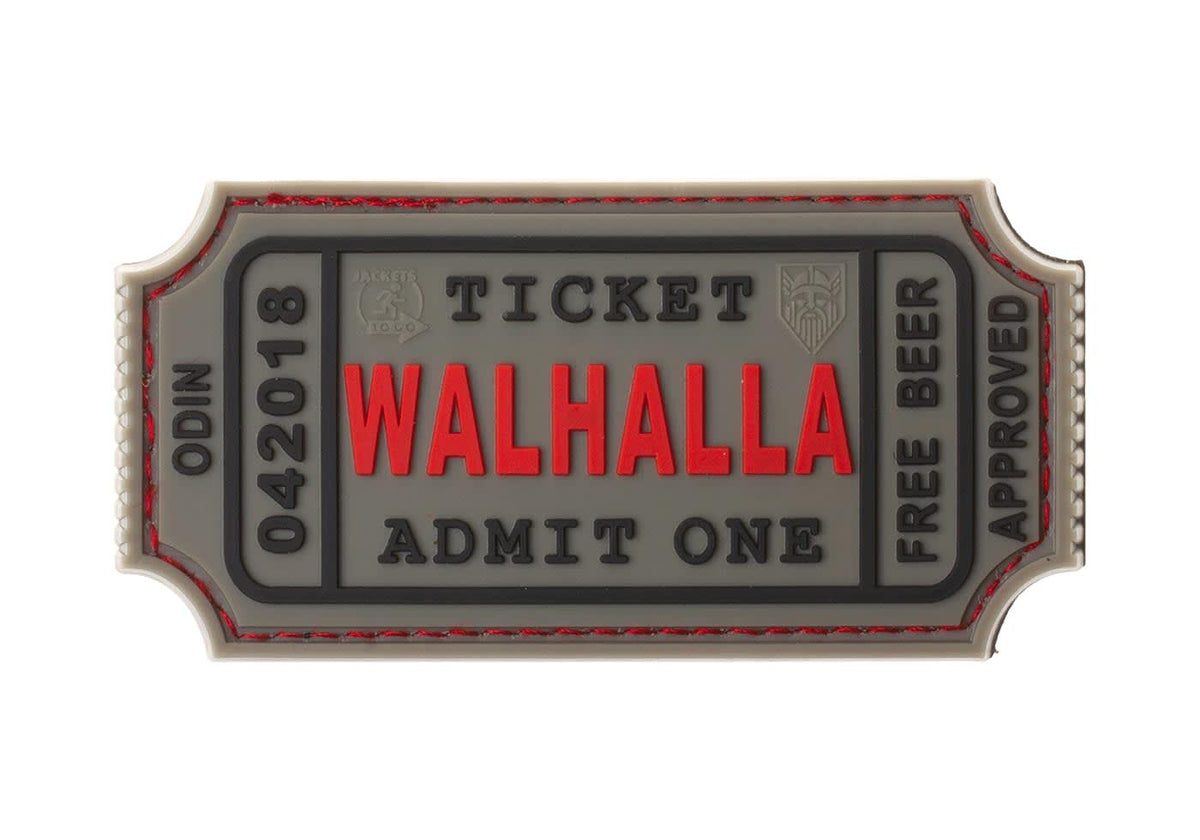 JTG Stor Walhalla Ticket gummipatch
