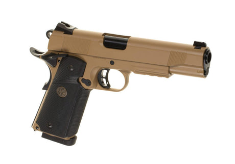 KJ Works M1911 MEU Full Metal Tan Co2 - Desert
