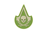 JTG Assassin Skull gummipatch
