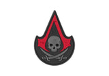 JTG Assassin Skull gummipatch