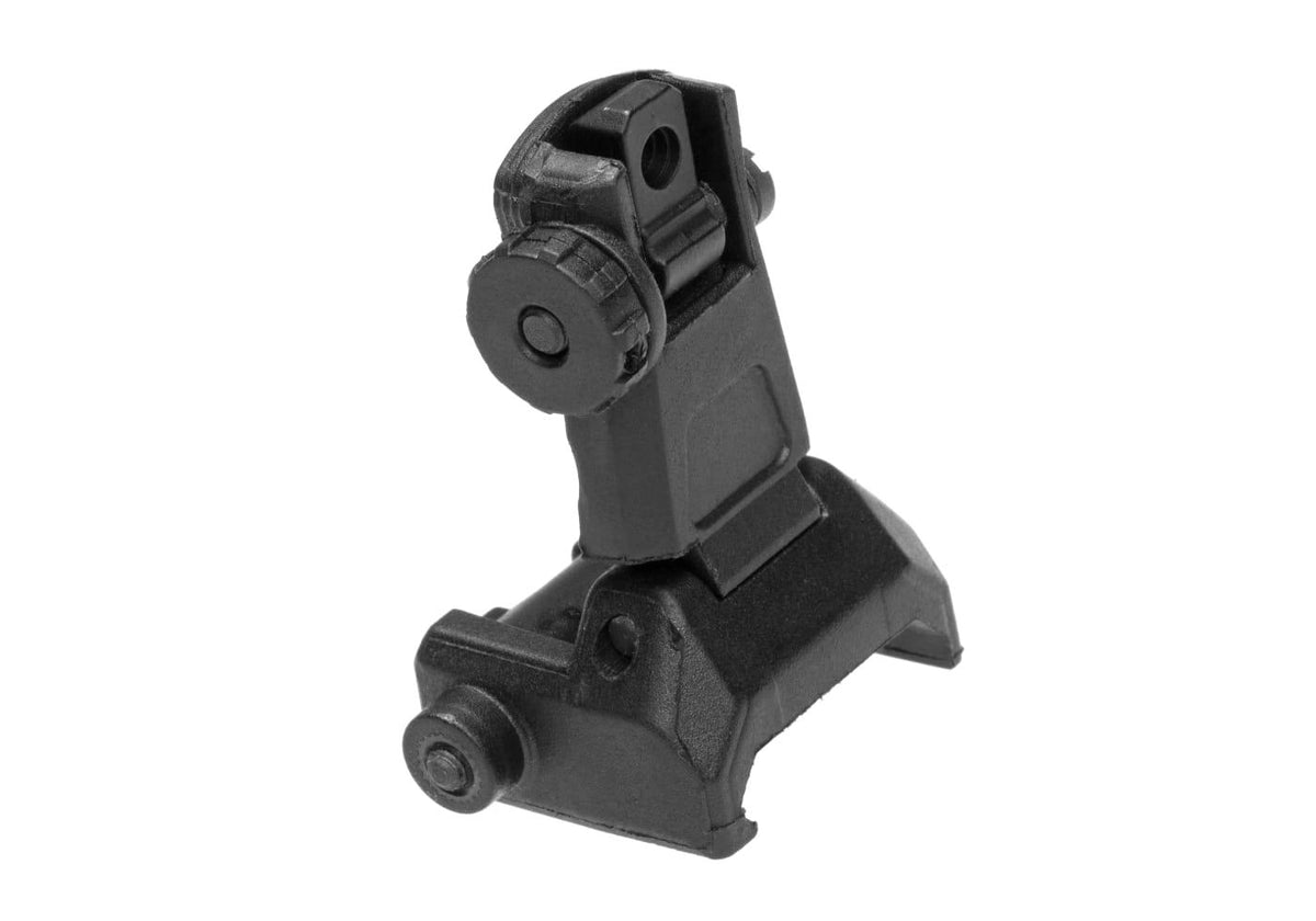 Ares ASR020 Flip-Up Rear Sigte Plastic - Sort