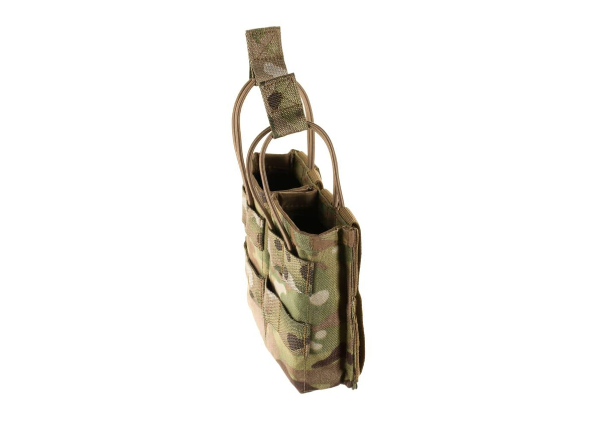Warrior Dobbelt Open magasinlomme AK 7.62mm - Multicam