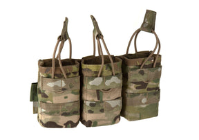 Warrior Trippel Open magasinlomme AK 7.62mm - Multicam