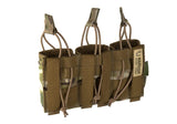 Warrior Trippel Open magasinlomme AK 7.62mm - Multicam